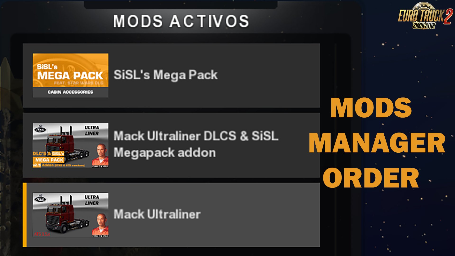 Mack Ultraliner Truck Dlcs and SiSL MegaPack Addon [1.26.x]