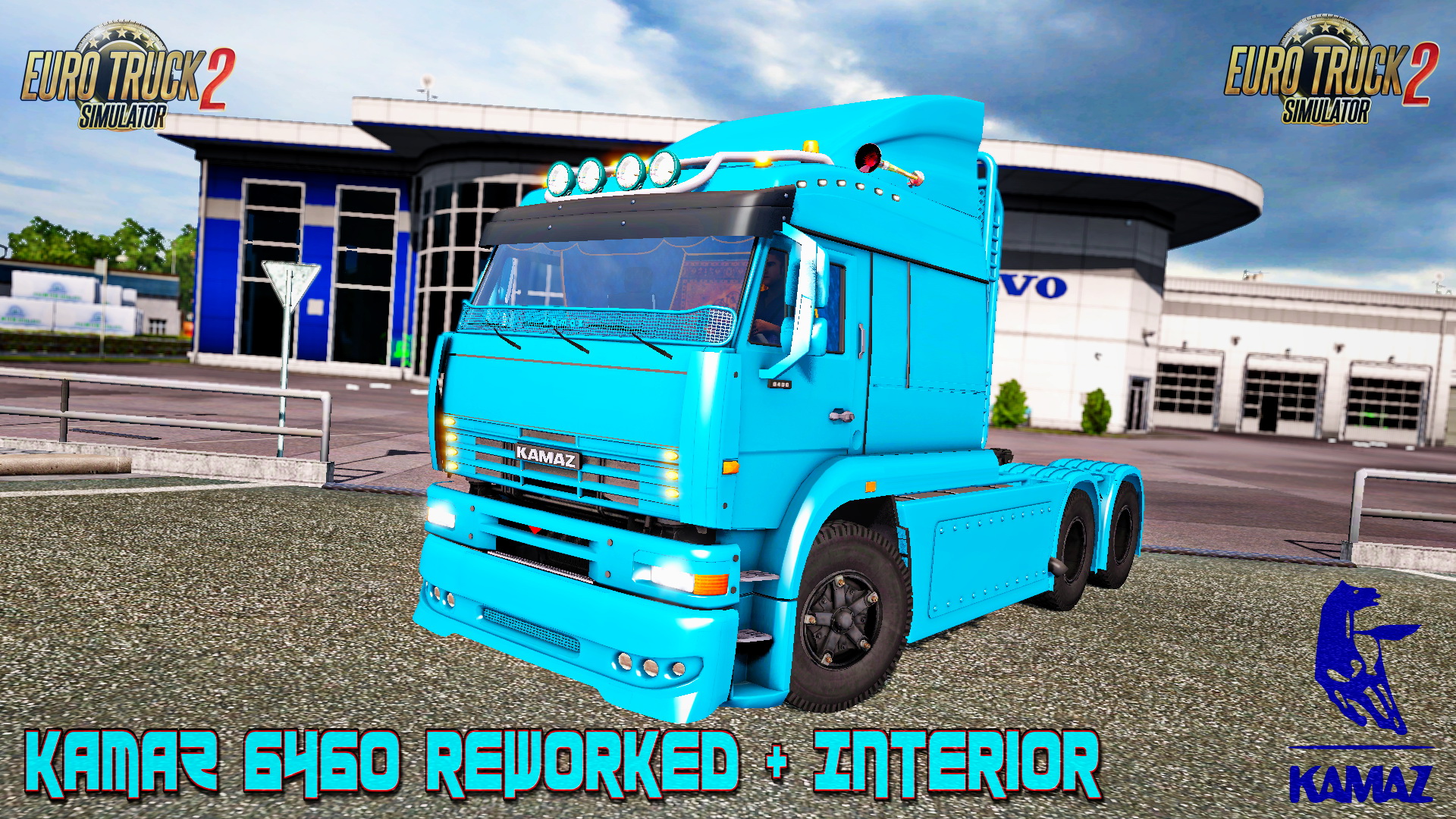 KamaZ 6460 Reworked + Interior (1.26.x) - Euro Truck Simulator 2