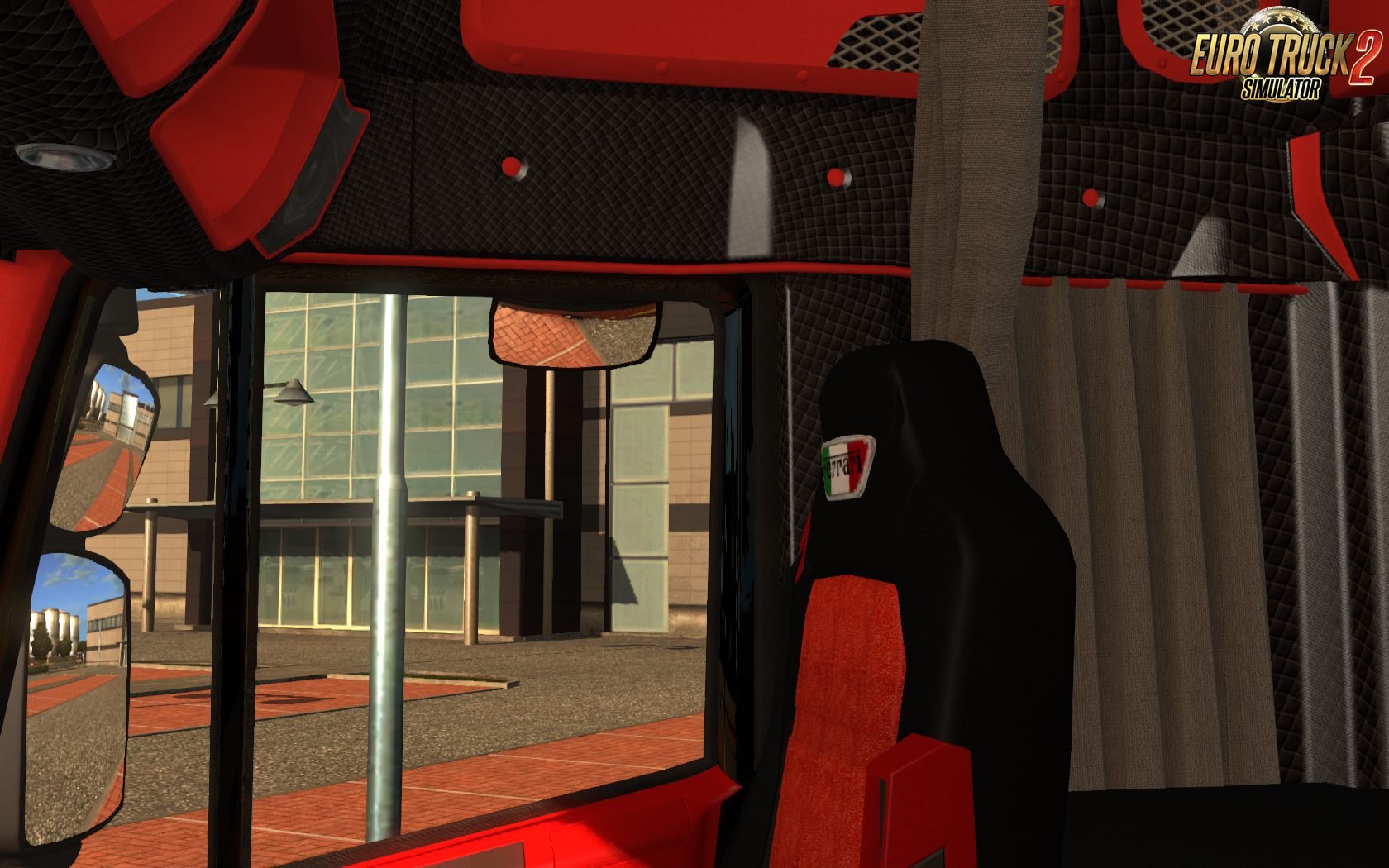Iveco Hi-Way Ferrari Edition Skin v1.0 (1.26.x)