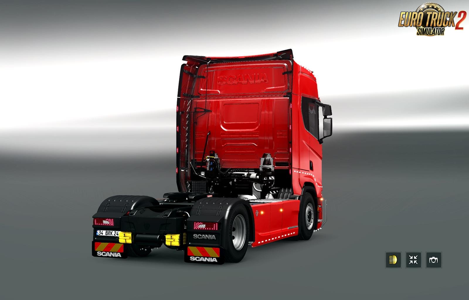 Scania S580 + Citern Tanker Trailer v1.0 for Ets2