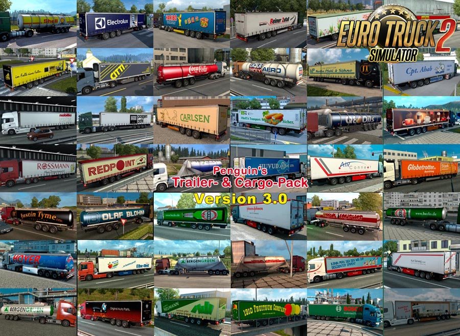 Penguins Trailer and CargoPack v3.0 [1.27.x]