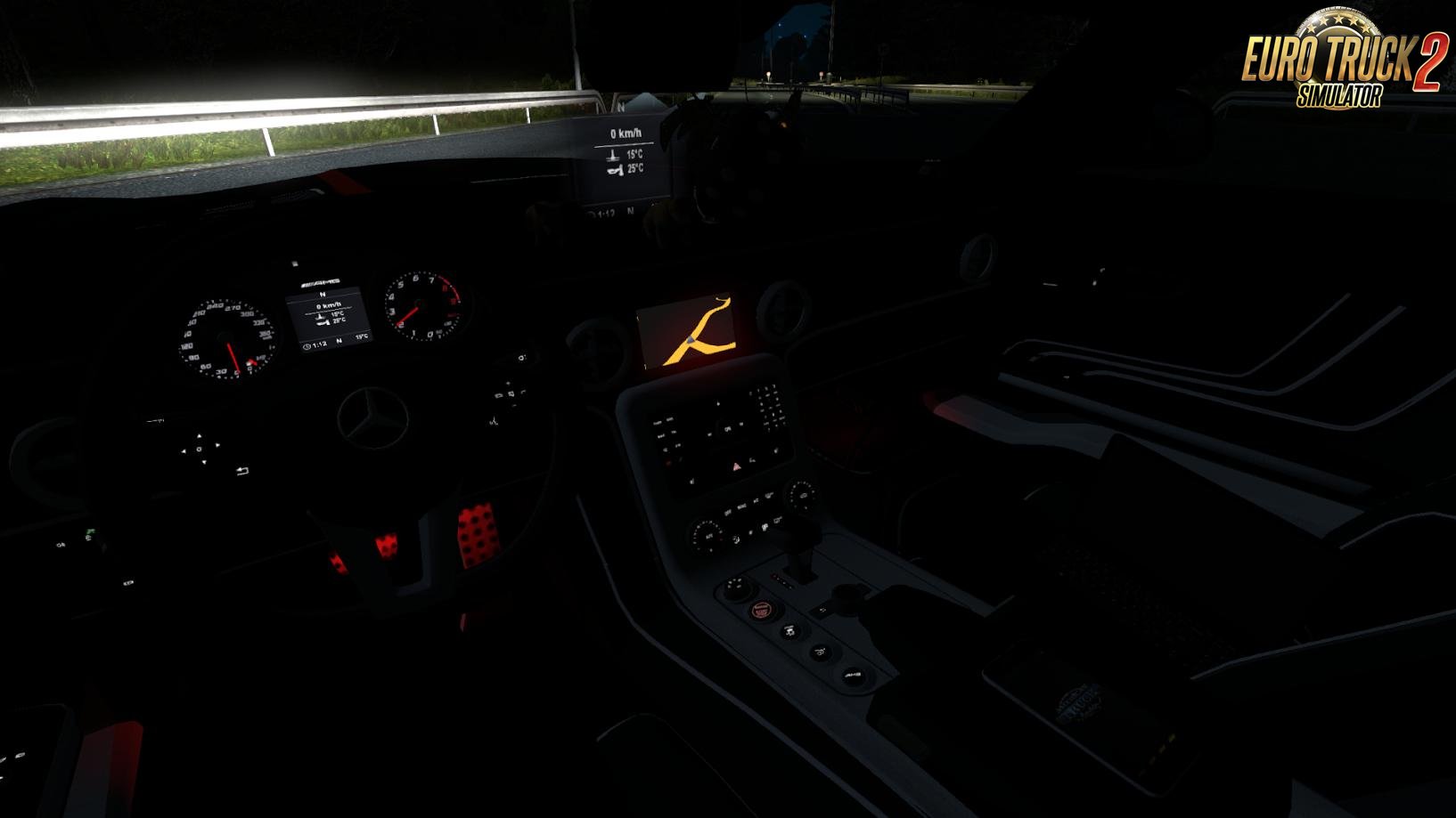 Mercedes Benz SLS AMG + Interior v1.0 (1.27.x)