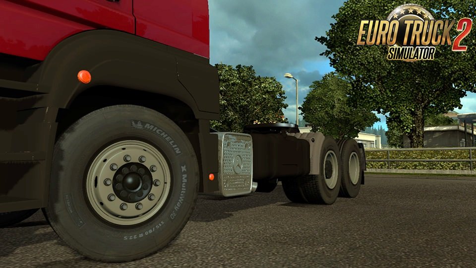 Old Mercedes-Benz Wheels for Ets2