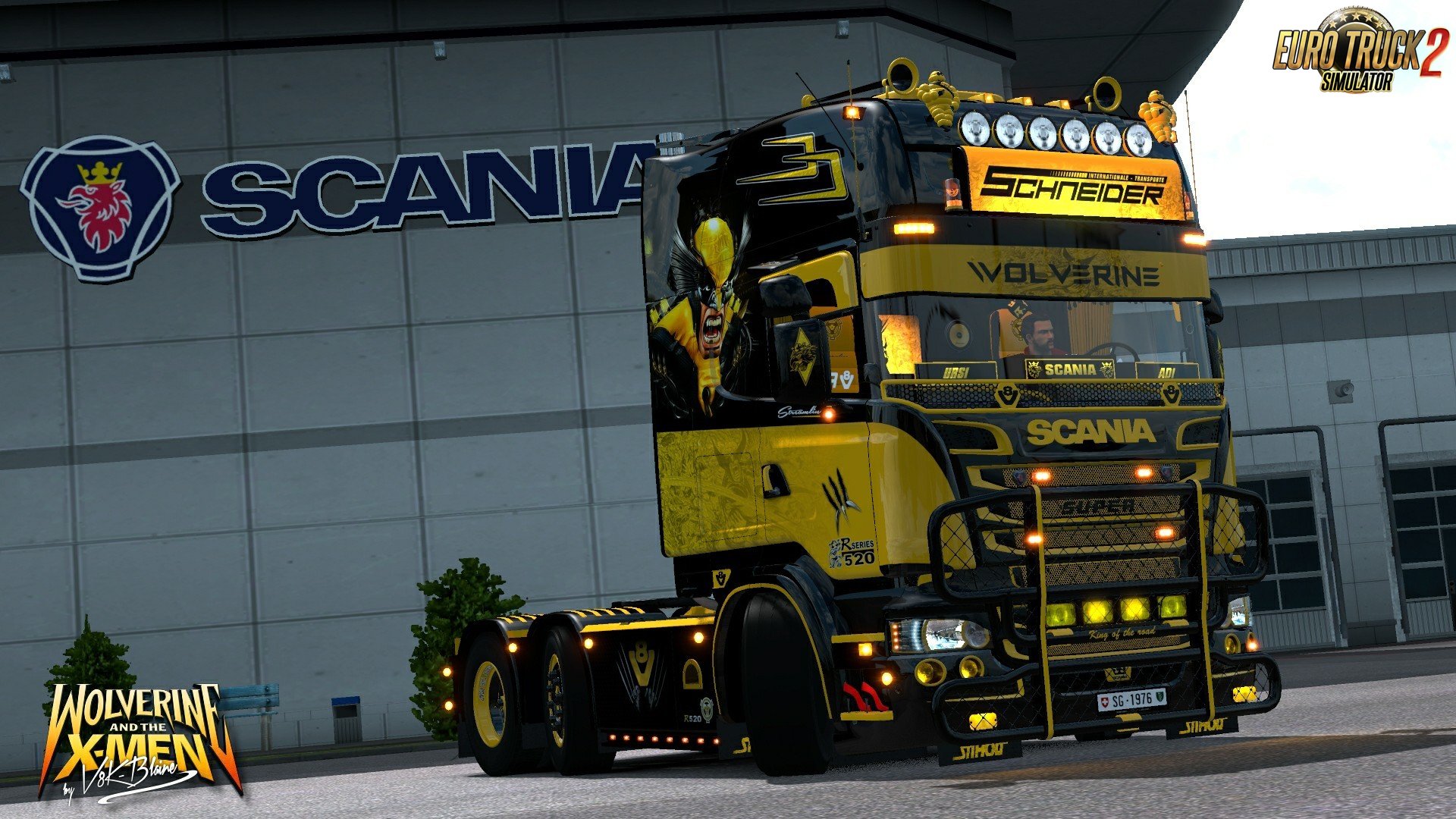 V8K Scania R520 Wolverine Edition v1.0 (1.36.x)