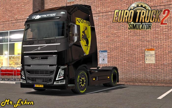 Volvo FH Deer Logo Skin v1.0 (1.27.x)