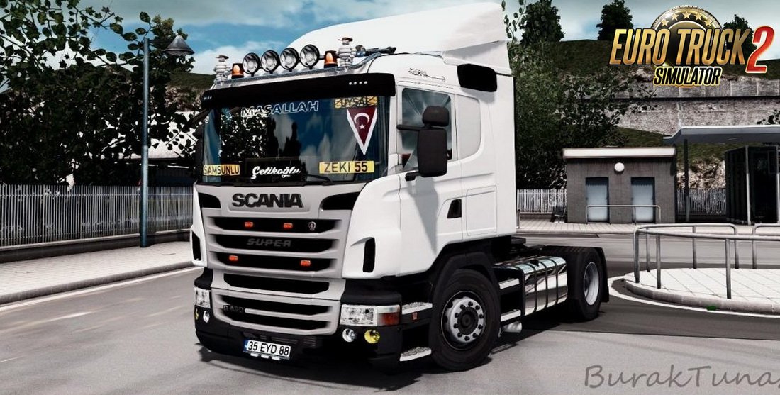Scania G420 + Interior + Trailer Tırsan v3.0 (1.27.x)