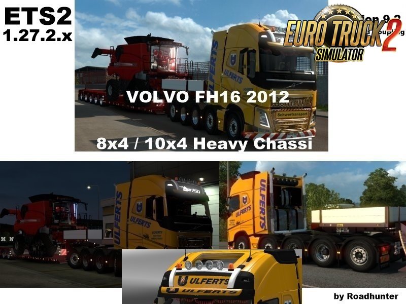 Volvo FH 2012 8x4 and 10x4 v9.2 [1.27.2.x]