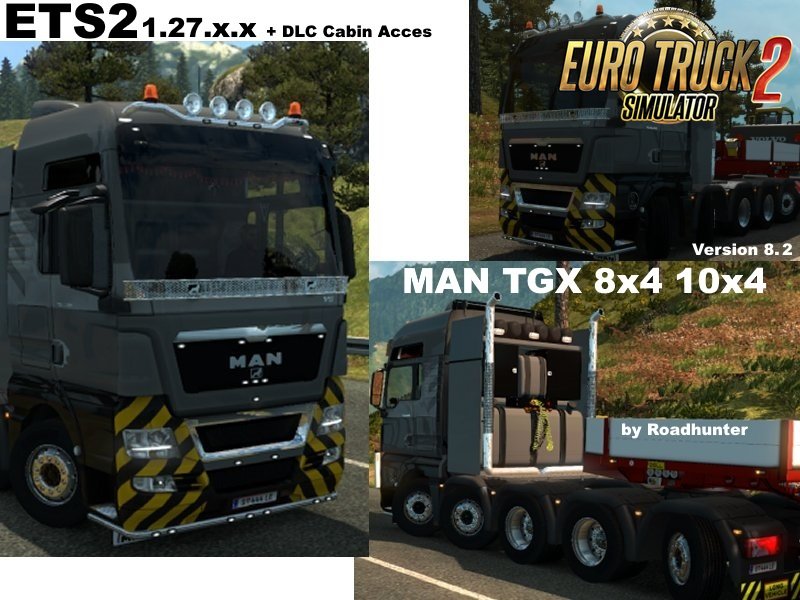 MAN TGX 8×4 10×4 [1.27.2.x]