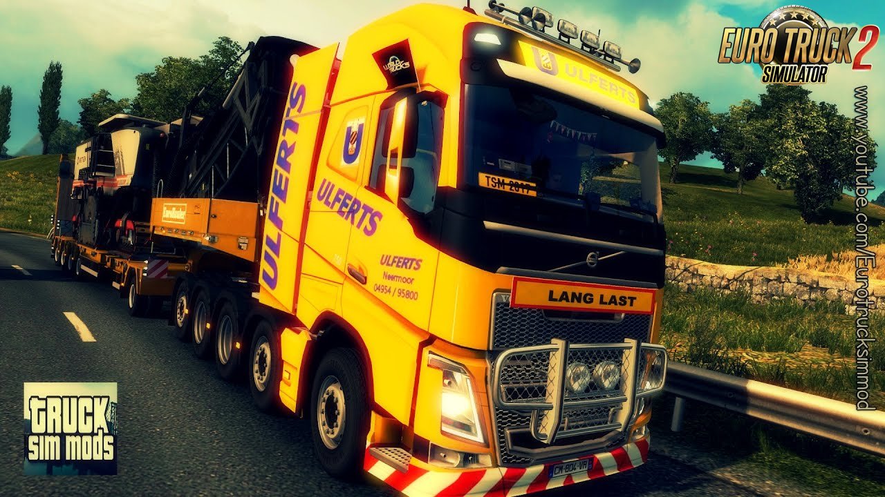 Volvo FH 2012 8×4 & 10×4 v9.2 - Euro Truck Simulator 2