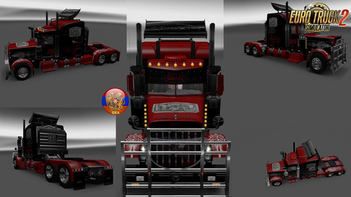 Style Skin for Peterbilt 389-389 v2.0 (1.27.x)