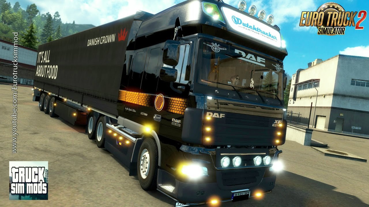 Improved DAF XF 105 v 1.5.1 (1.27.x) - Euro Truck Simulator 2