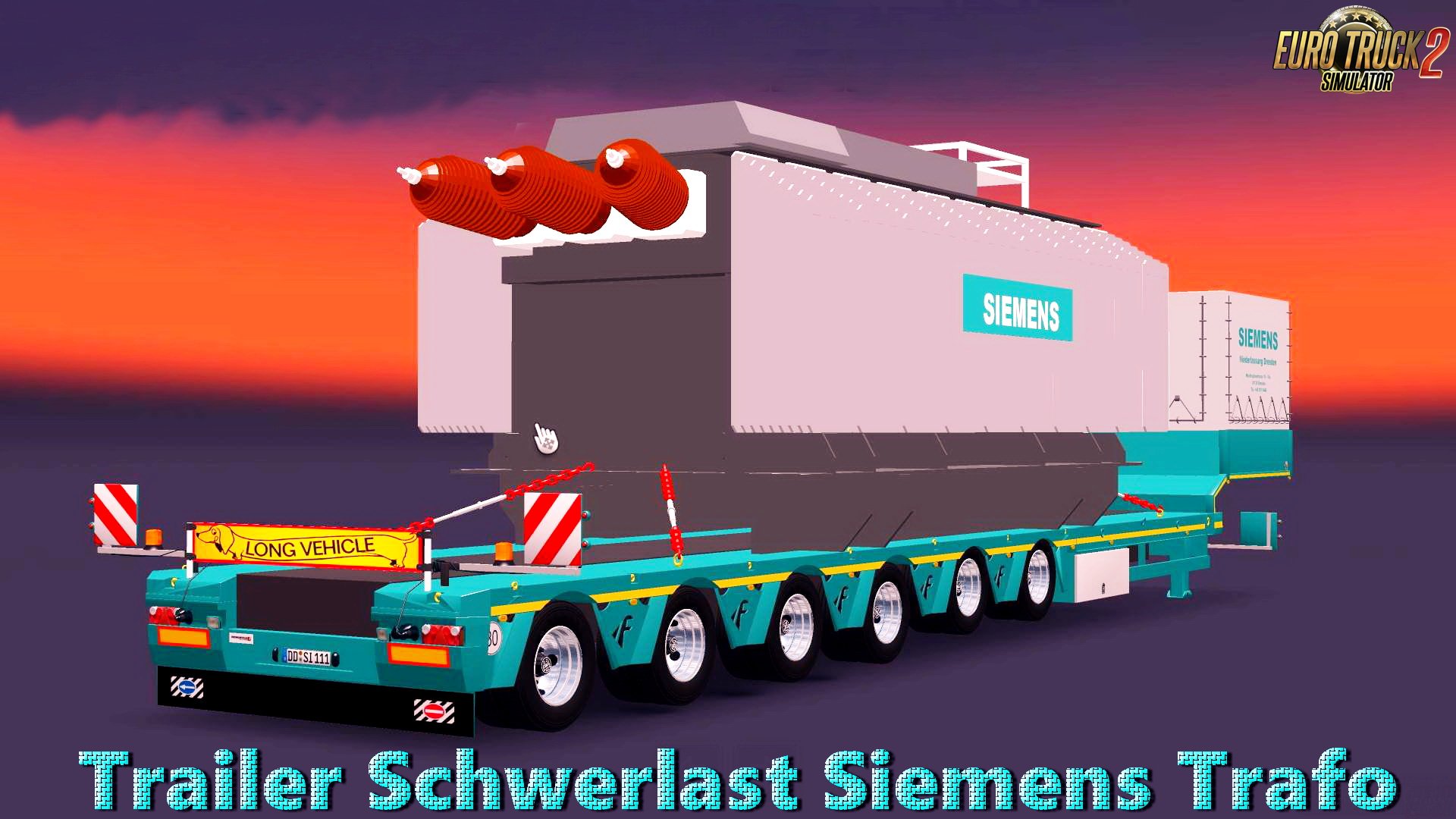 Trailer Schwerlast Siemens Trafo v1.0 by MichaBF3 (1.27.x)