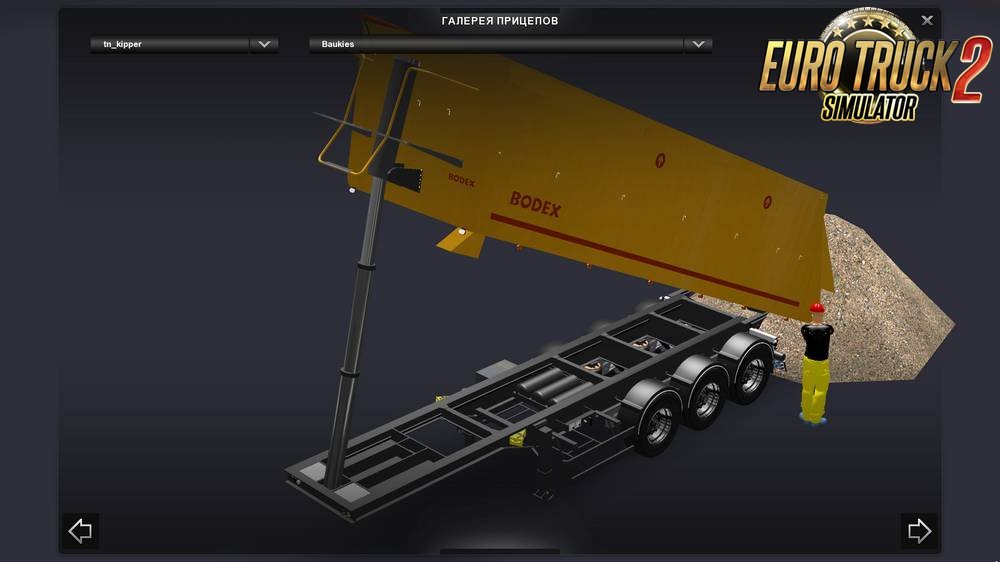 Trailer Bodex Tipper v1.0 by MichaBF3 (1.27.x)