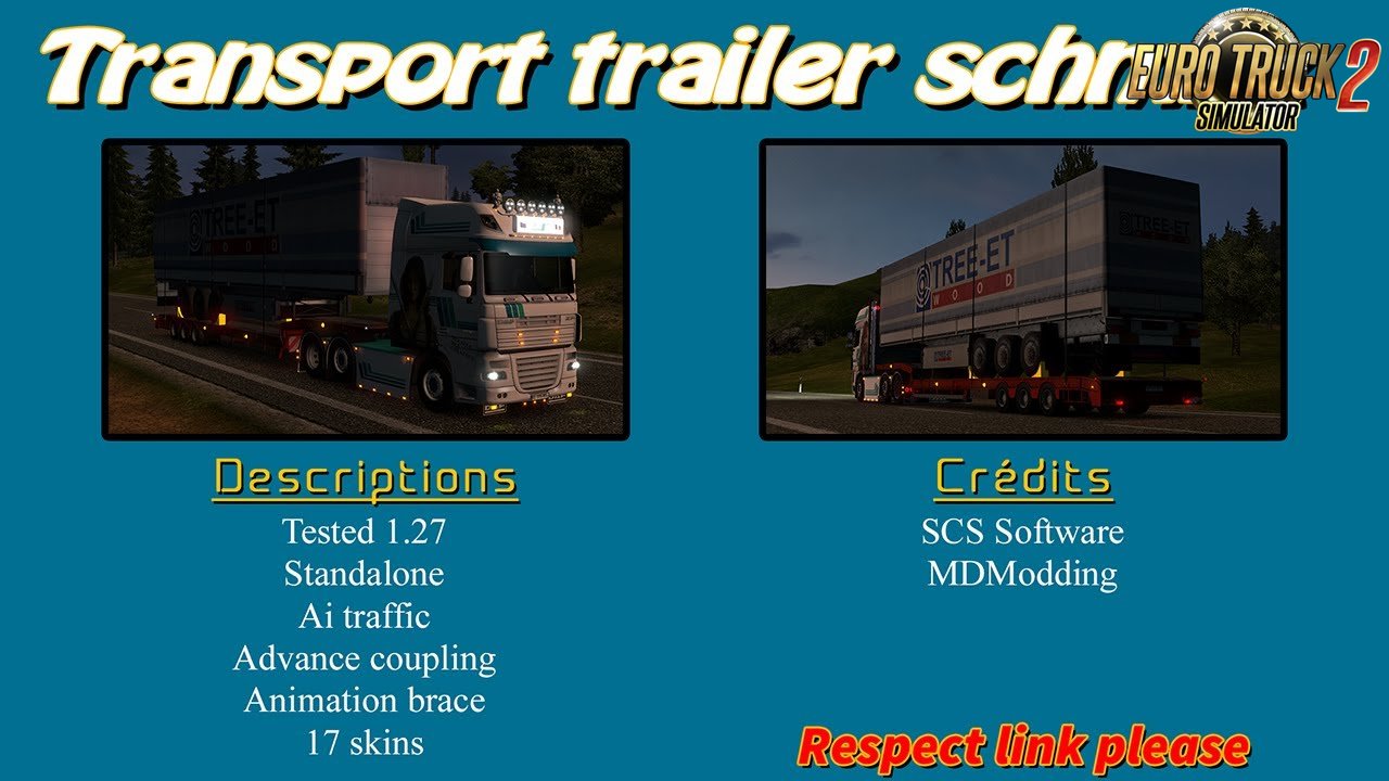 Transport trailer schmitz [1.27.x]