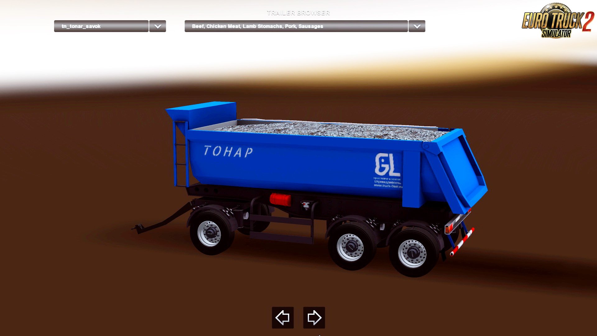 Trailer Tonar Sovok BDF v1.0 (1.27.x)