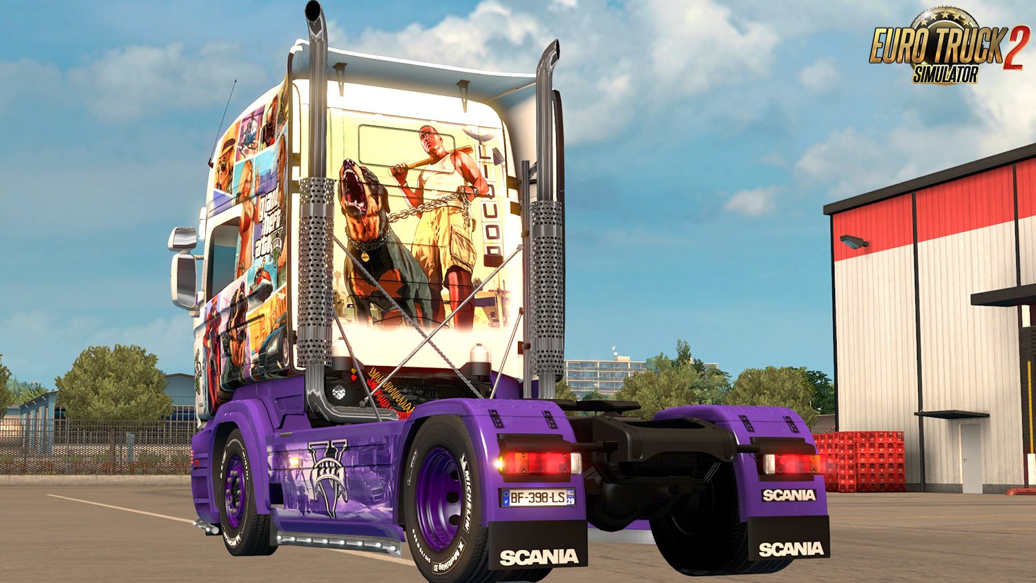 GTA 5 Skin for Scania RJL v1.0 by DafDriver (1.27.x)