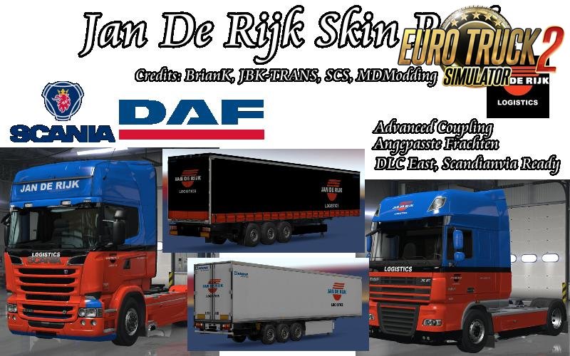 Jan De Rijk Skin Pack v1.0 (1.27.x)