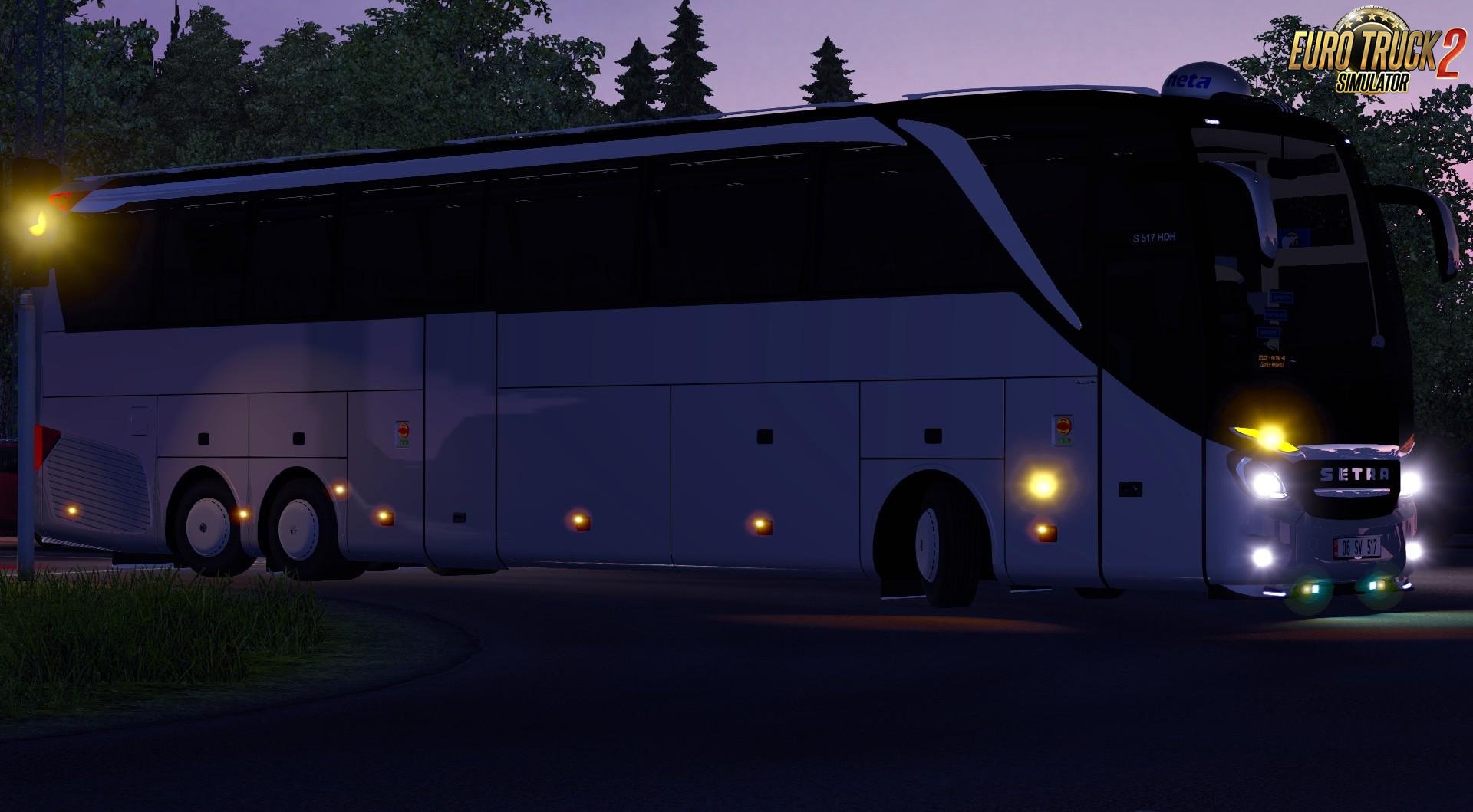 Bus Setra 517 HDH + Interior v3.5 (1.28.x)