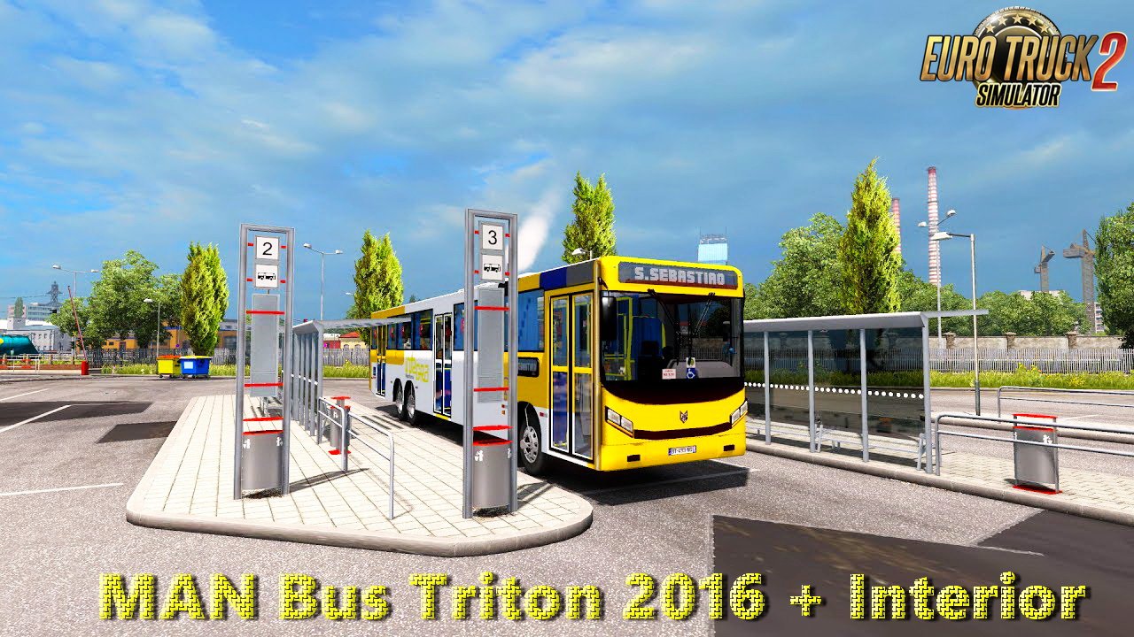 MAN Bus Triton 2016 + Interior v1.0 (Updated) (1.27.x)