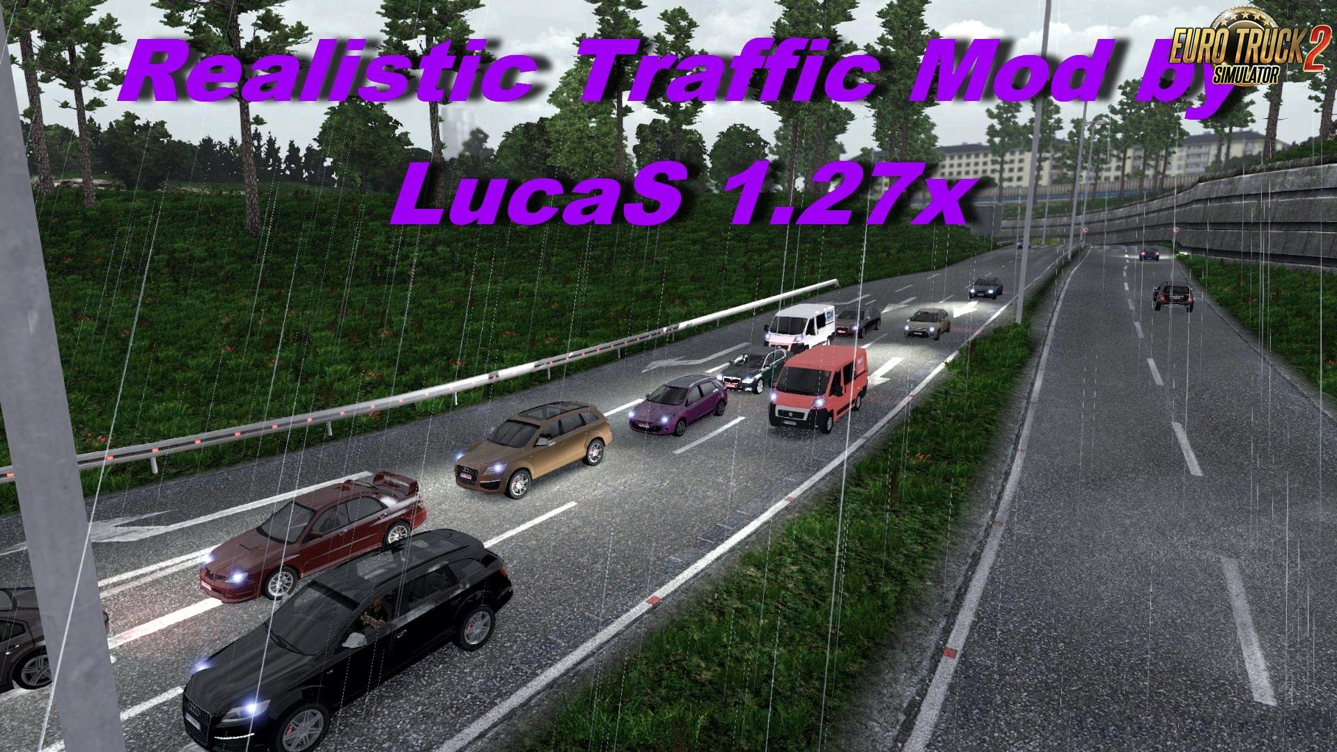 Realistic Traffic Mod v1.0 by Lucas (1.27.x)