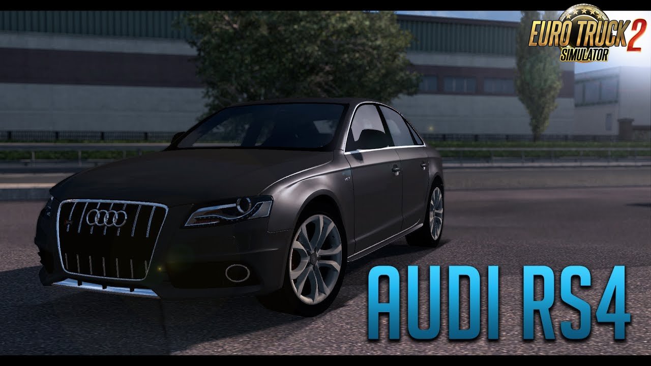 Audi RS4 + Interior v1.0 (Modified Version) (1.27.x)