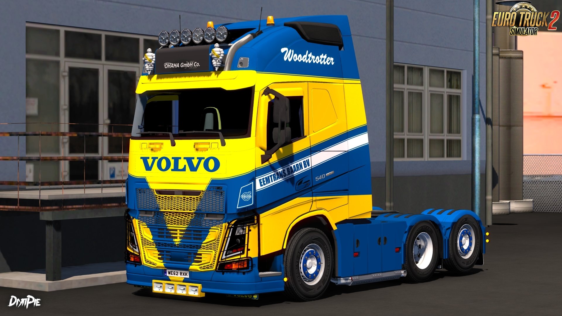 Eemtrans.Baarn BV Skin for Volvo FH16 by Ohaha v1.0 (1.27.x)