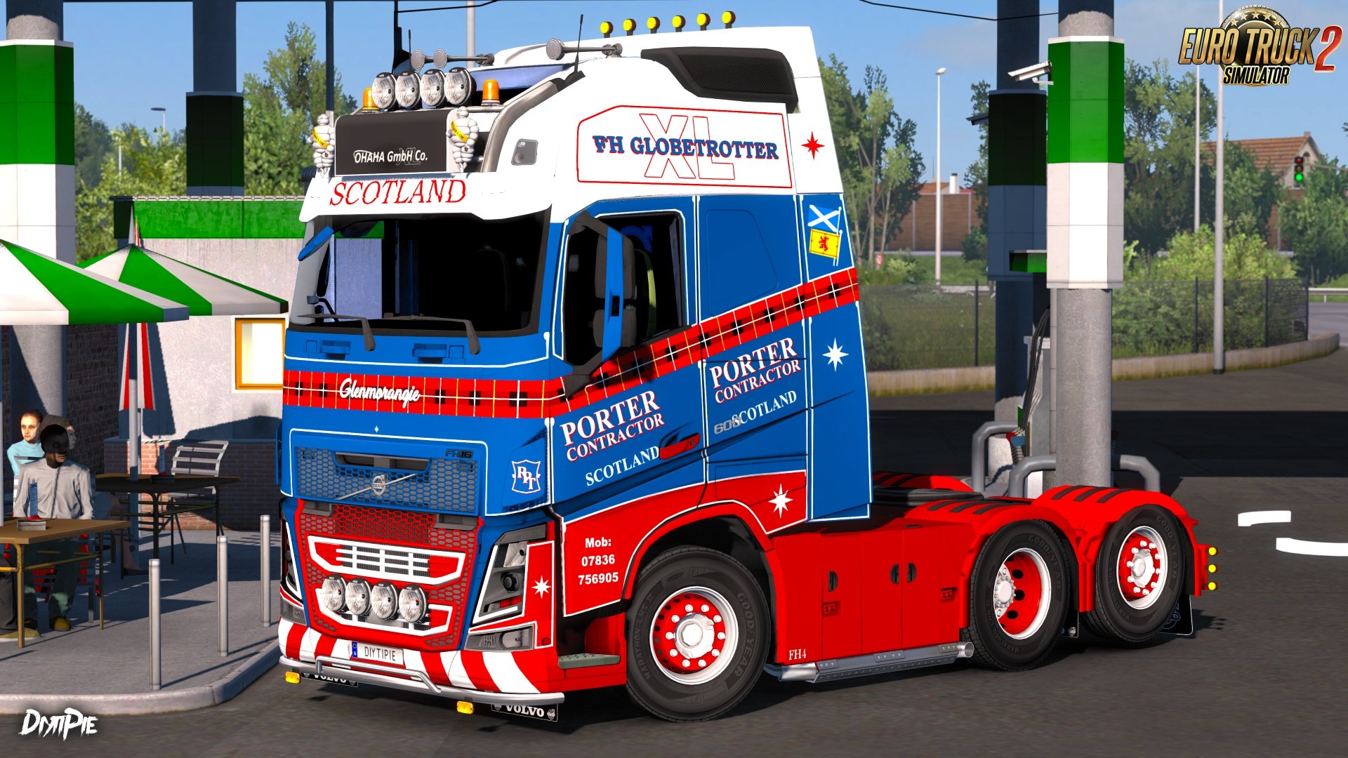 Robert Porter Skin for Volvo FH16 by Ohaha v1.0 (1.27.x)