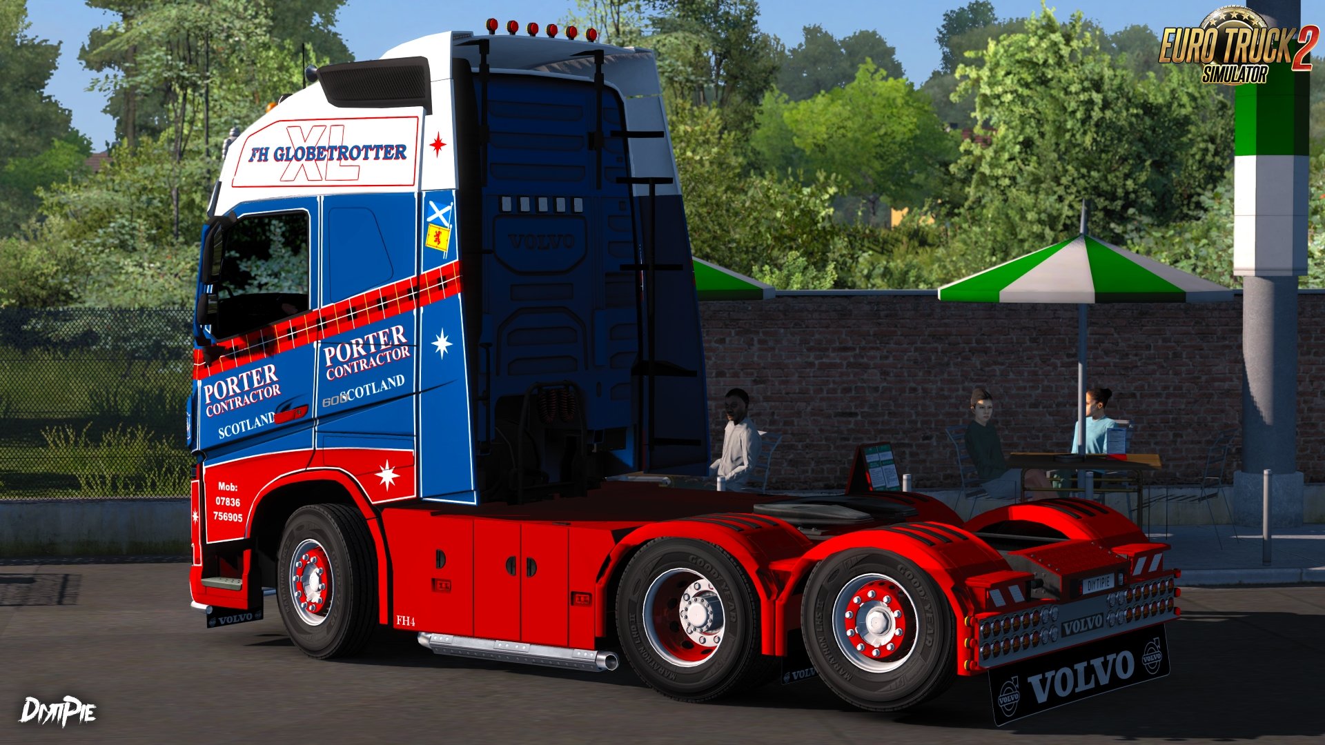 Robert Porter Skin for Volvo FH16 by Ohaha v1.0 (1.27.x)
