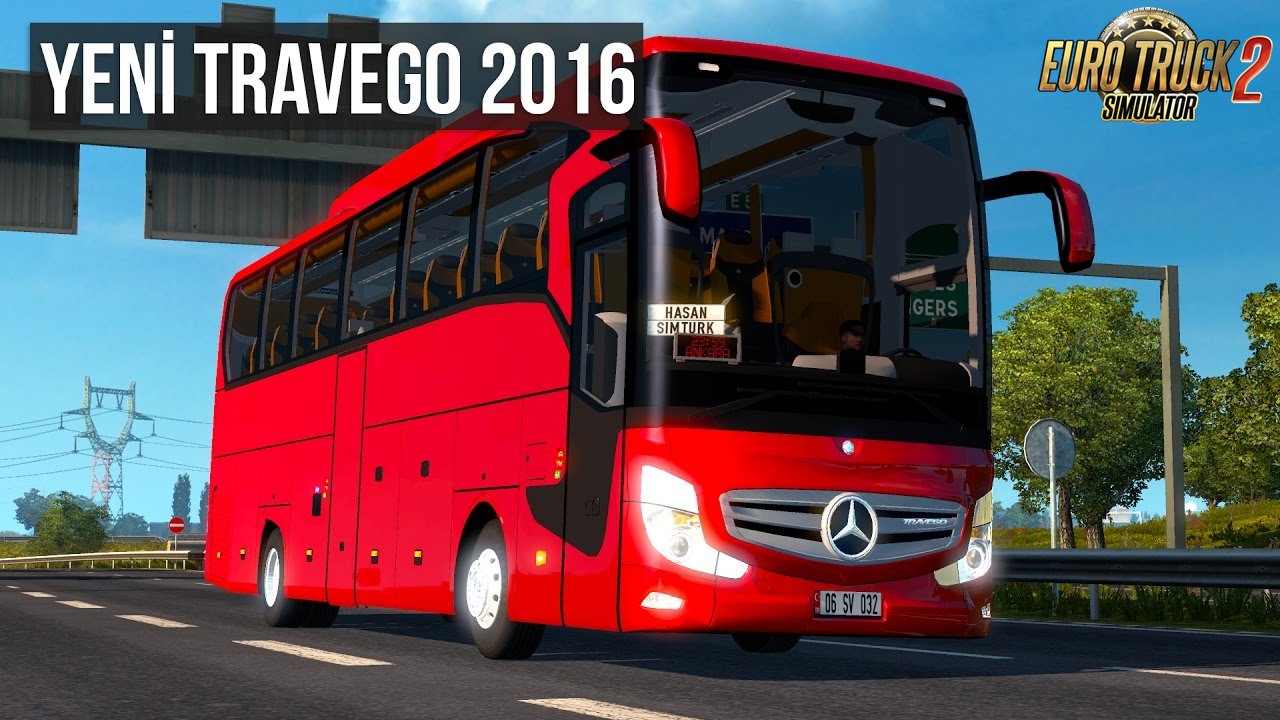 Mercedes Benz Travego 2016 + Interior v3.0 (1.27.x)