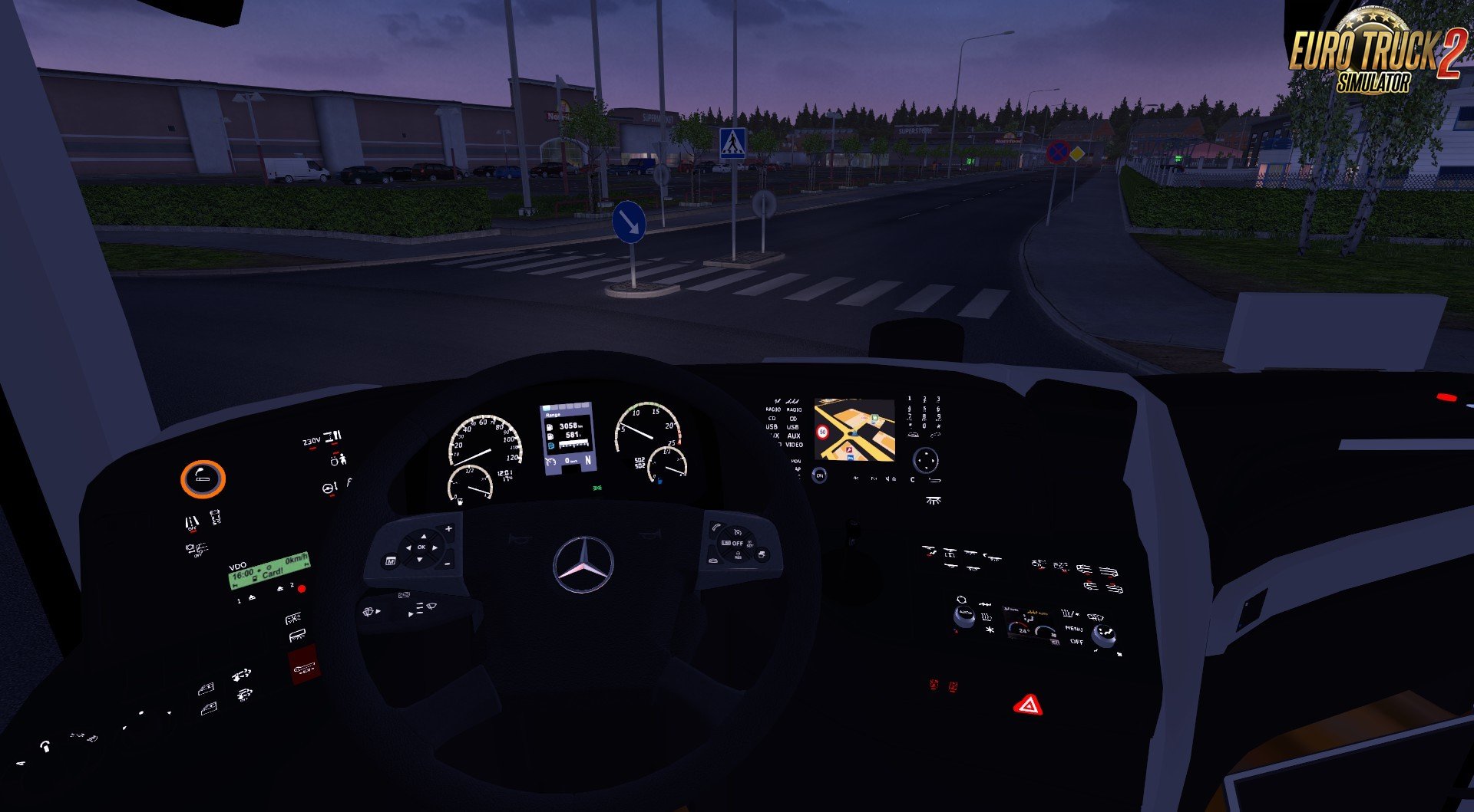 Mercedes Benz Travego 2016 + Interior v3.0 (1.27.x)