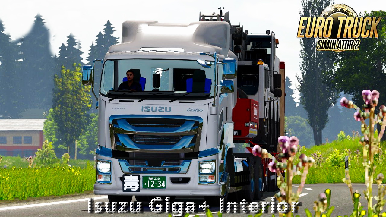 Isuzu Giga Truck + Interior v1.1 (1.39.x) for ETS2