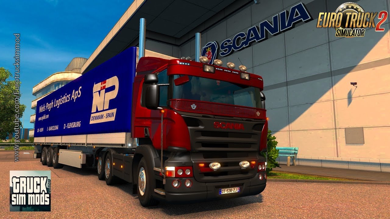 Scania P modifications v1.3 by GT-Mike & Nazgûl - Euro Truck Simulator 2