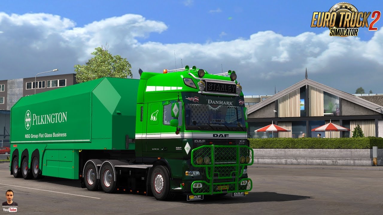 Fixed DAF XF 105 v1.6 + Template by Stanley (1.36.x)