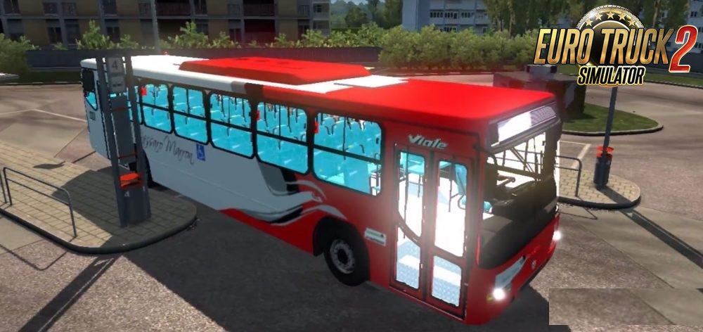 Bus Marcopolo Viale 4×2 + Interior v1.0 (1.27.x)