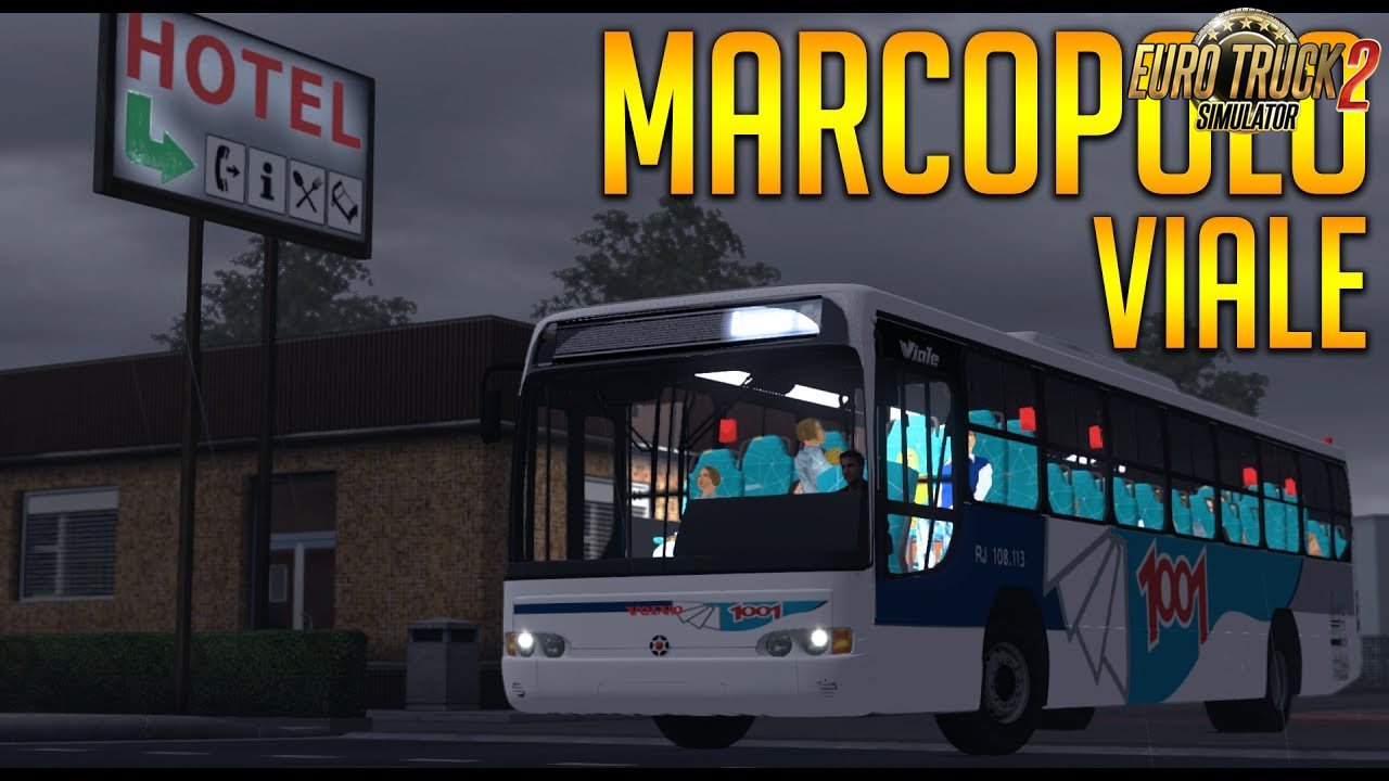 Bus Marcopolo Viale 4×2 + Interior v1.0 (1.27.x)