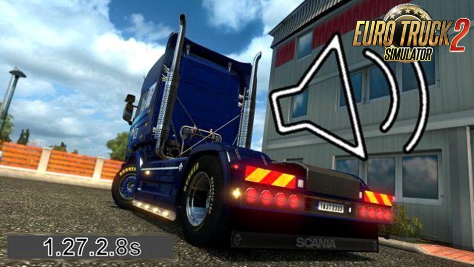 Scania R, Streamline V8 Open Exhaust New Sound [1.27.x]