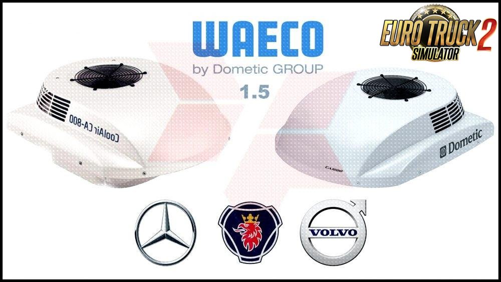 Waeco Air Conditioner CA-1000 CA-800 v 1.6 for Ets2