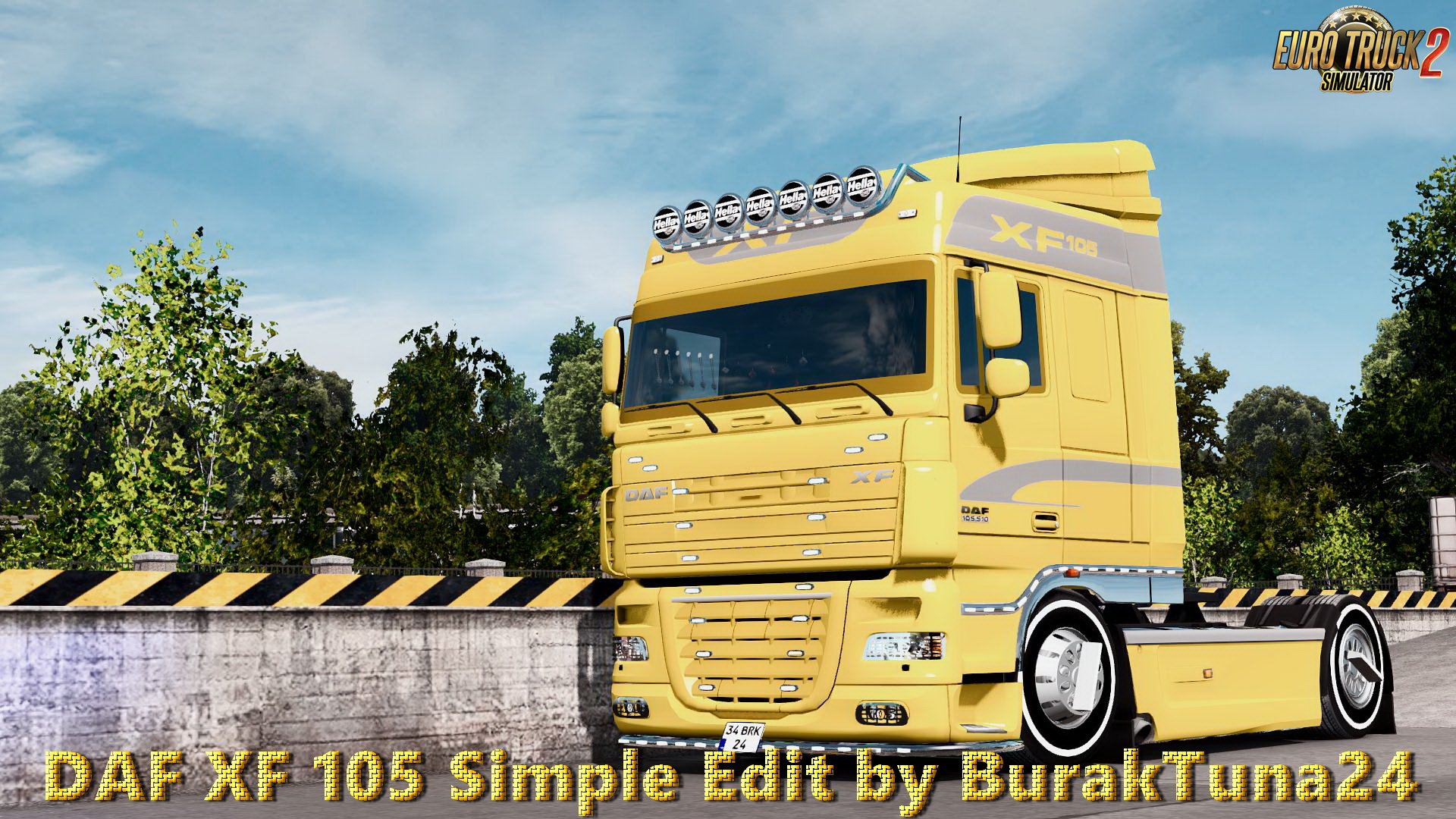 DAF XF 105 Simple Edit v1.0 by BurakTuna24 (1.27.x)
