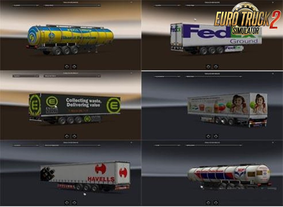 Indian trailer pack for Ets2