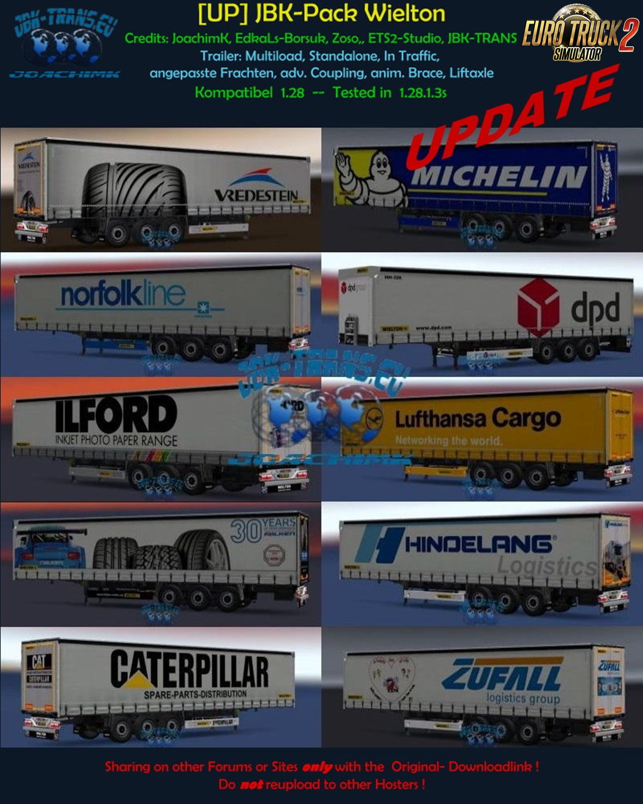 JBK-Pack Wielton 10 Trailer (Update)