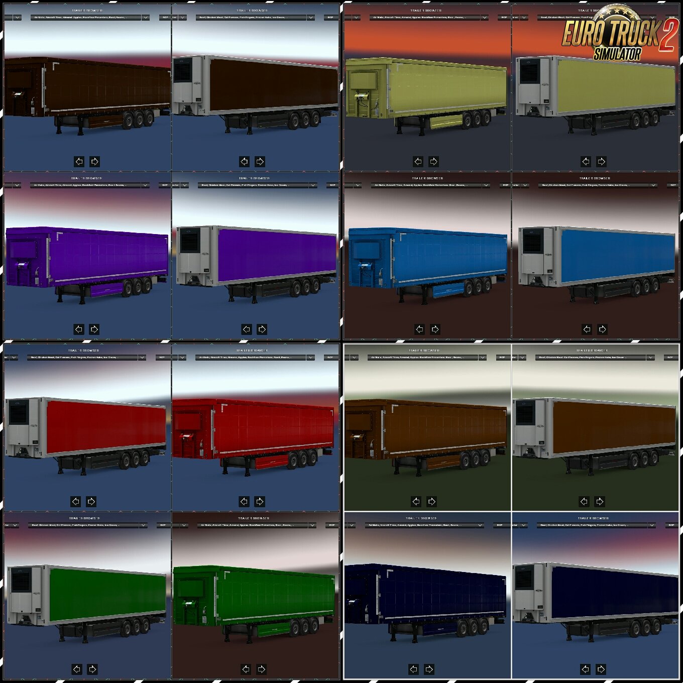 New trailer pack Schwarzmuller(Color)