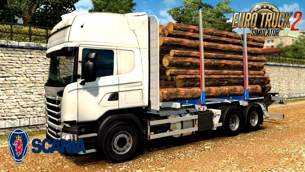 Scania Timber Transporter Addon v1.0 (1.28.x)