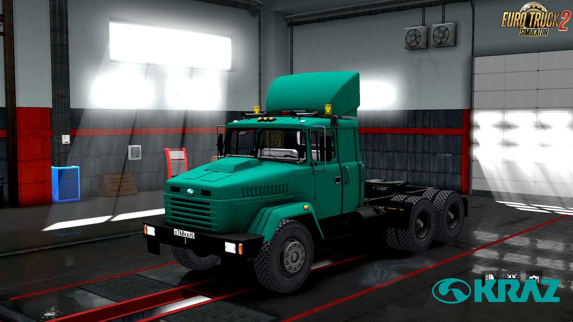 KrAZ 6446-64431 + Interior v1.0 (1.28.x)