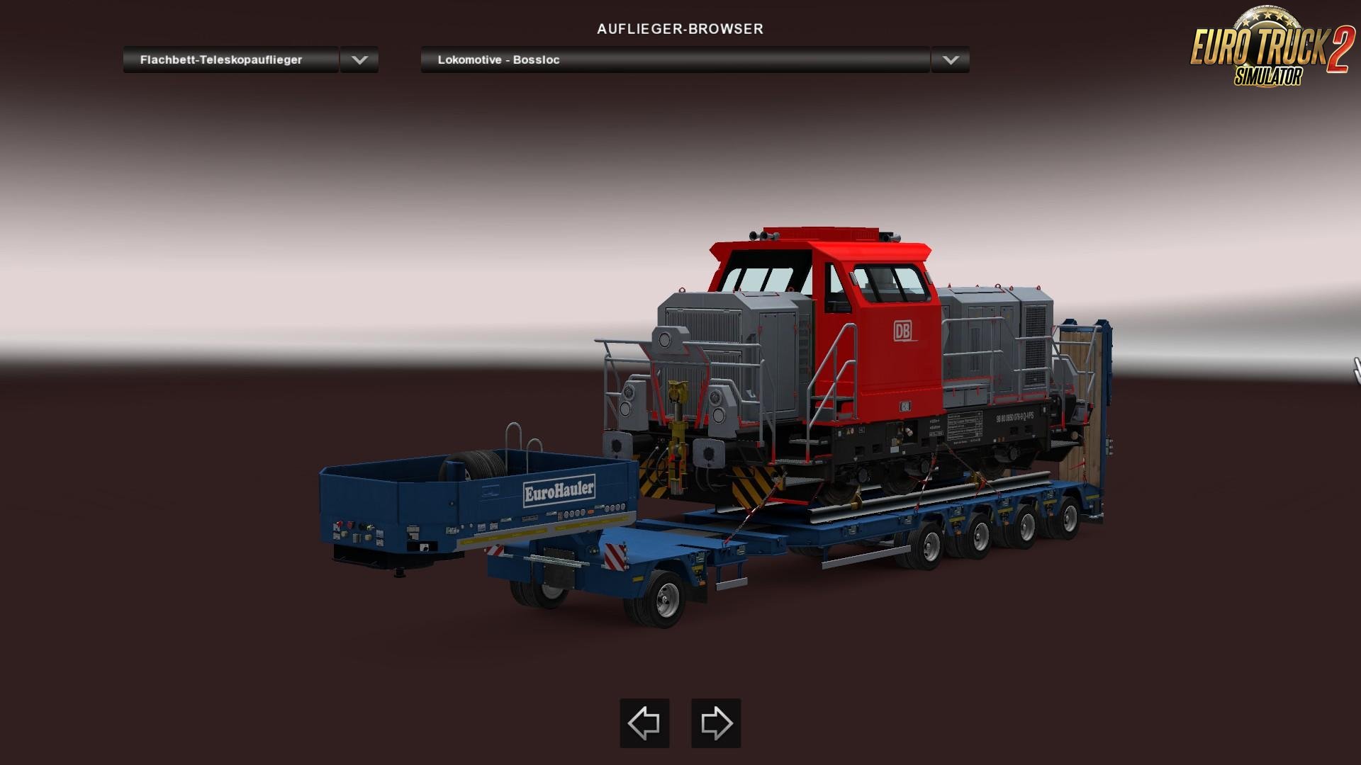 Deutsche Bahn Lokomotive Cargo for Ets2