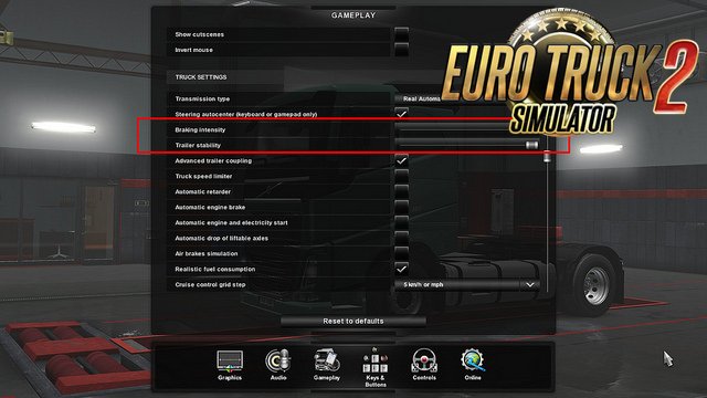 Improved truck physics v2.8 by AlexeyP (1.33.x) for ETS2