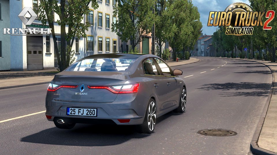Renault Megane 4 Sedan + Interior v1.0 (1.28.x)