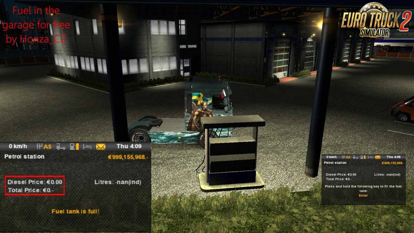 FREE Fuel in garage