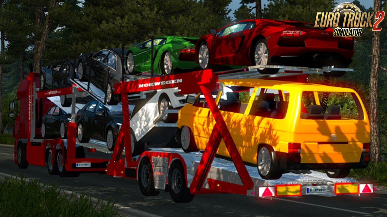 Daf XF Autotransporter Mod