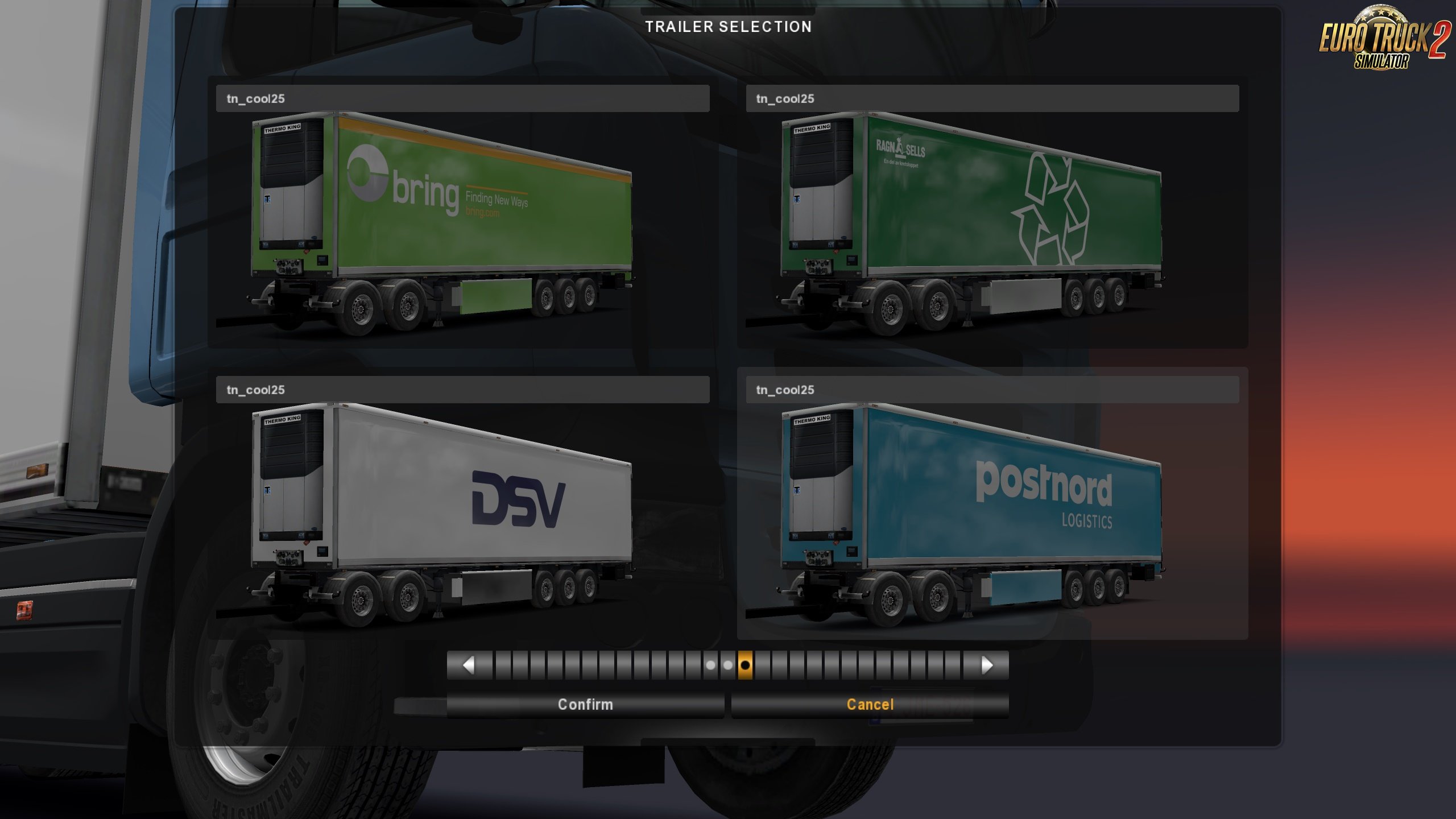 Tandem Nordic Trailer 25,25 v4.0 ByCapital