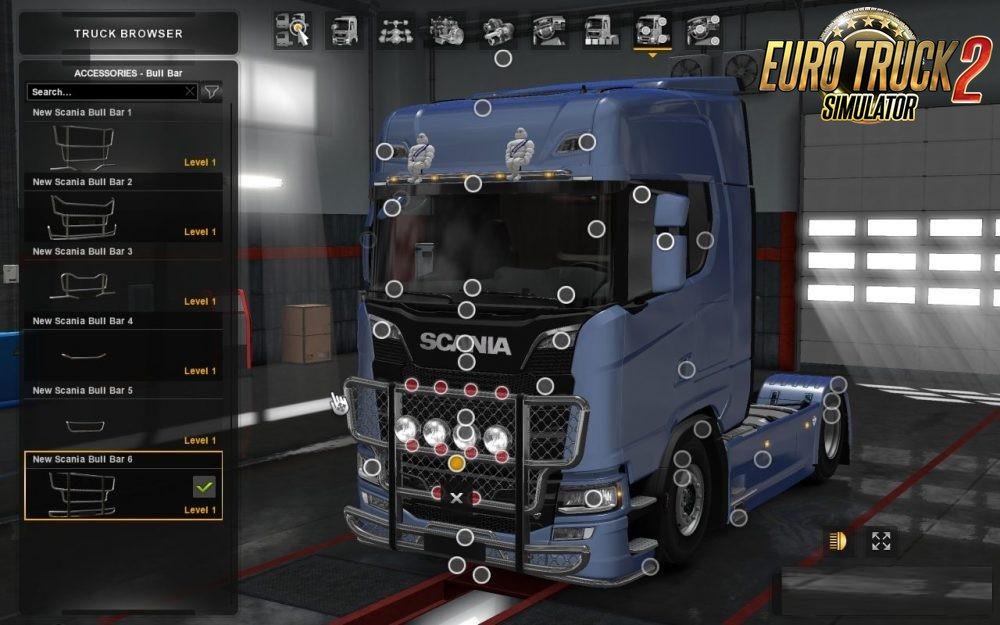 Scania S & R New Tuning Accessories v1.0 by KiLLeR Modding (1.30.x)